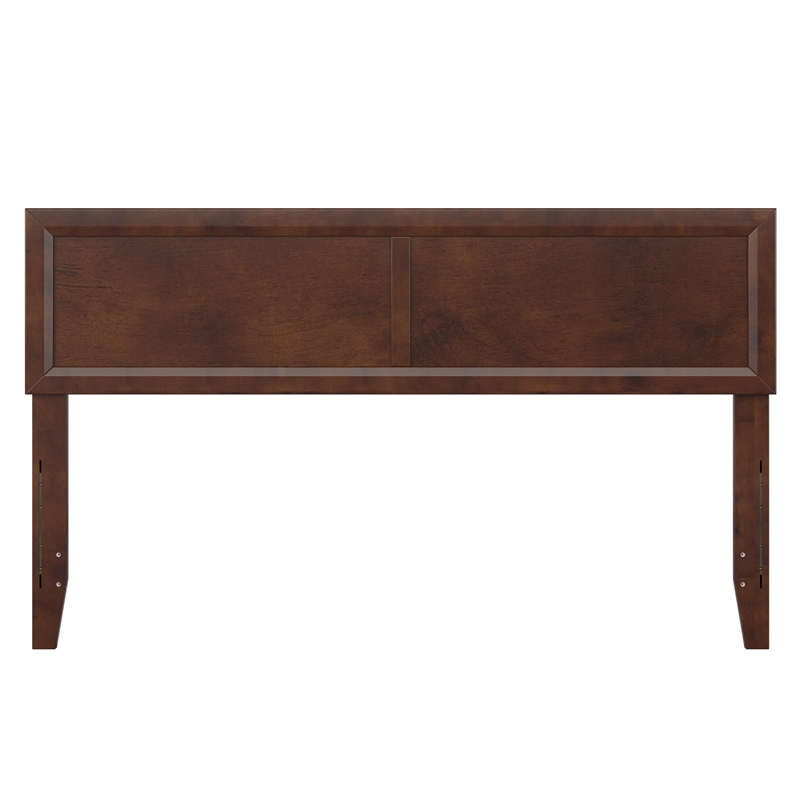 AFI Sophia Queen Sized Solid Hardwood Headboard in Walnut Brown