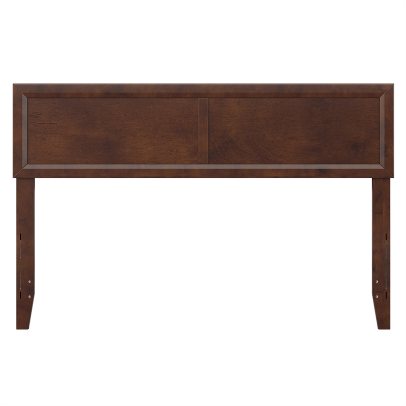 AFI Sophia Queen Sized Solid Hardwood Headboard in Walnut Brown