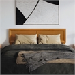AFI Sophia Queen Sized Solid Hardwood Headboard in Light Toffee