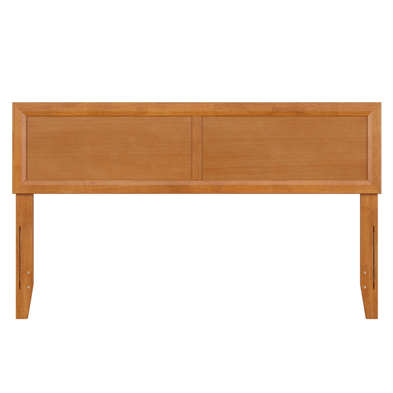 AFI Sophia Queen Sized Solid Hardwood Headboard in Light Toffee