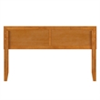 AFI Sophia Queen Sized Solid Hardwood Headboard in Light Toffee