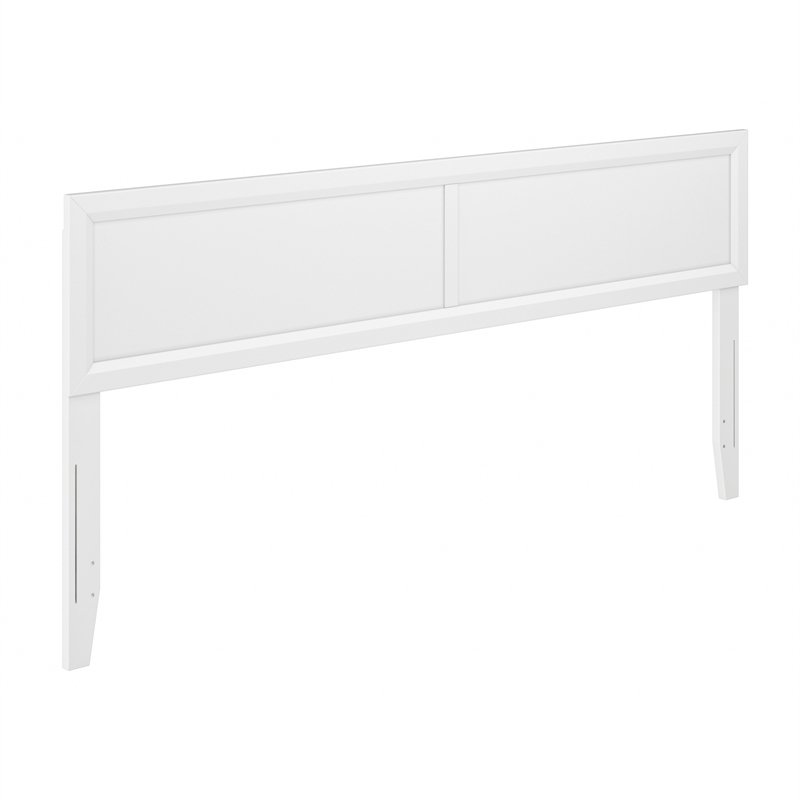 Sophia King Solid Wood Headboard in White
