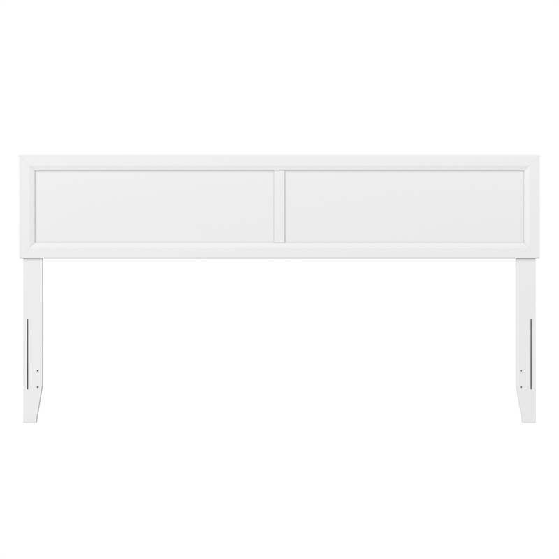 Sophia King Solid Wood Headboard in White