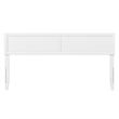 Sophia King Solid Wood Headboard in White