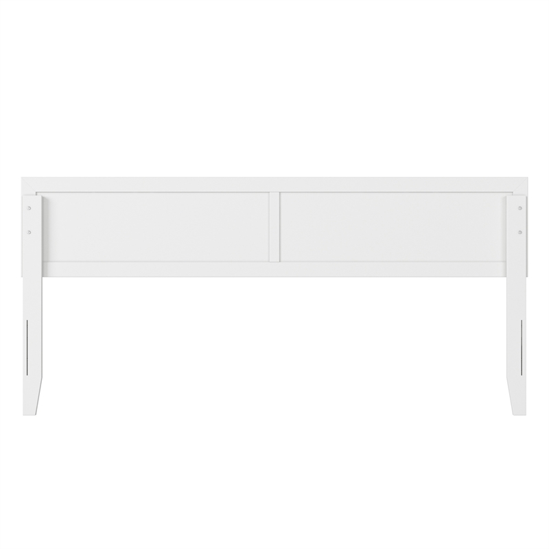 Sophia King Solid Wood Headboard in White