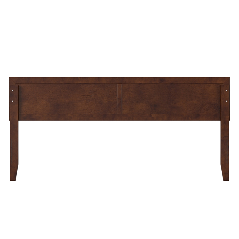 AFI Sophia King Size Solid Hardwood Headboard in Walnut Brown