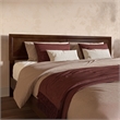 AFI Sophia King Size Solid Hardwood Headboard in Walnut Brown