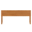 AFI Sophia King Size Solid Hardwood Headboard in Light Toffee