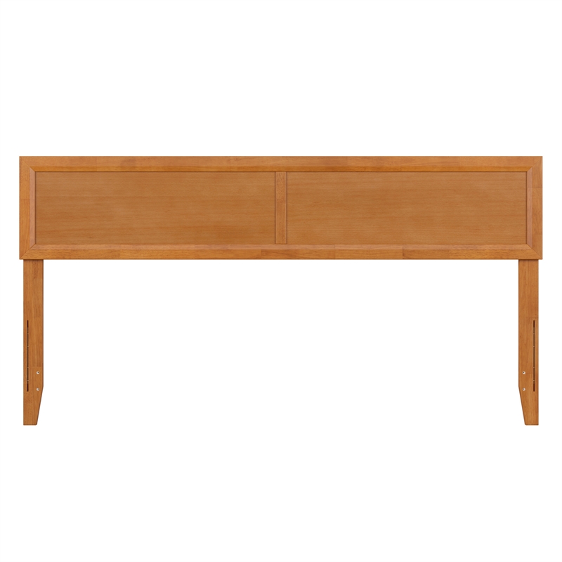 AFI Sophia King Size Solid Hardwood Headboard in Light Toffee