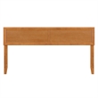 AFI Sophia King Size Solid Hardwood Headboard in Light Toffee