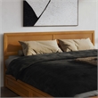AFI Sophia King Size Solid Hardwood Headboard in Light Toffee