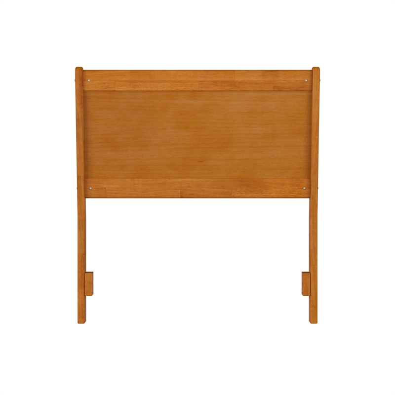 AFI Casanova Twin Sized Solid Hardwood Panel Headboard in Light Toffee