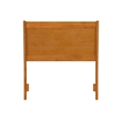 AFI Casanova Twin Sized Solid Hardwood Panel Headboard in Light Toffee