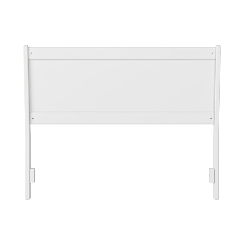 Casanova Full Solid Wood Panel Headboard in White