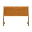 AFI Casanova Full Solid Wood Panel Headboard in Light Toffee
