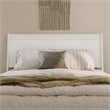 Casanova Queen Solid Wood Panel Headboard in White