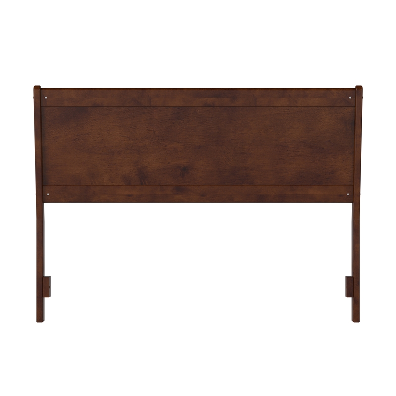 AFI Casanova Queen Sized Solid Hardwood Panel Headboard in Walnut Brown