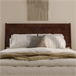 AFI Casanova Queen Sized Solid Hardwood Panel Headboard in Walnut Brown