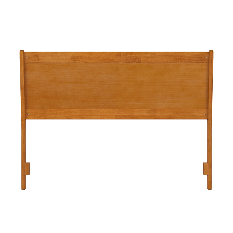 AFI Casanova Queen Solid Wood Panel Headboard in Light Toffee