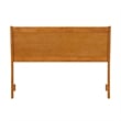 AFI Casanova Queen Solid Wood Panel Headboard in Light Toffee