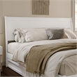 Casanova King Solid Wood Panel Headboard in White