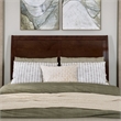 Andorra Queen Wood Platform Bed with Panel Footboard & Storage Drawers in Walnut