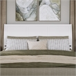 Andorra King Wood Platform Bed with Panel Footboard and Storage Drawers in White