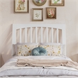 Roslyn Twin XL Wood Platform Bed with Panel Footboard & Twin XL Trundle in White