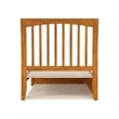 Roslyn Twin XL Platform Bed with Panel Footboard & TXL Trundle in Light Toffee