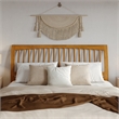 Roslyn King Wood Platform Bed with Panel Footboard & TXL Trundle in Light Toffee