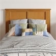 Felicity  Wood Platform Bed with Panel Footboard & Drawers in Light Toffee