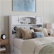 Hadley Twin XL Wood Platform Bed with Panel Footboard & Storage Drawers in White