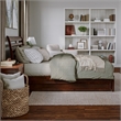 Emelie Queen Wood Platform Bed with Panel Footboard & Twin XL Trundle in Walnut