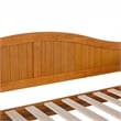 AFI Nantucket Mid-Century Solid Wood Twin Daybed in Light Toffee