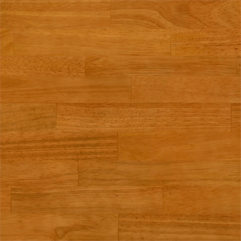 AFI Acadia Mid-Century Solid Wood Twin Daybed with Back Board in Light Toffee