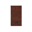 Alpine Queen Wood Murphy Bed Chest with Mattress & Built-in Charger in Walnut