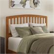 Richmond Queen Solid Wood Low Profile Platform Bed in Light Toffee