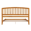 Richmond King Solid Wood Low Profile Platform Bed in Light Toffee