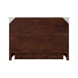 Tucson Full Wood Murphy Bed Chest with Mattress Drawer & Charger in Walnut