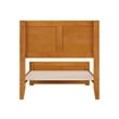 Berkshire Twin Wood Low Profile Platform Bed wMatching Footboard in Light Toffee