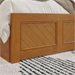 Canyon Twin XL Platform Bed with Matching Footboard & Trundle in Light Toffee