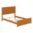 Canyon Full Foundation Bed Frame with Matching Footboard in Light Toffee