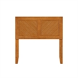 Canyon Twin Wood Headboard in Light Toffee