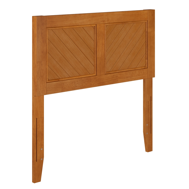 Canyon Twin Wood Headboard in Light Toffee