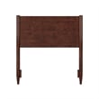 Pasadena Twin Solid Wood Panel Headboard in Walnut