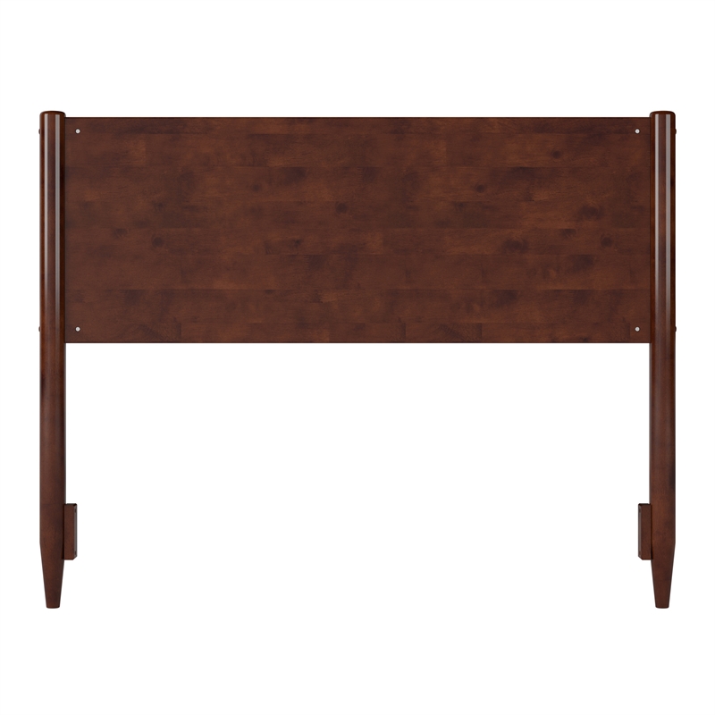 Pasadena Full Solid Wood Panel Headboard in Walnut