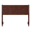 Pasadena Full Solid Wood Panel Headboard in Walnut