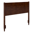 Pasadena Full Solid Wood Panel Headboard in Walnut