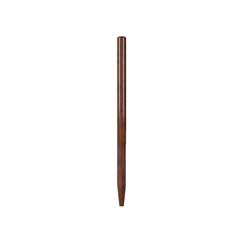 Pasadena Full Solid Wood Panel Headboard in Walnut