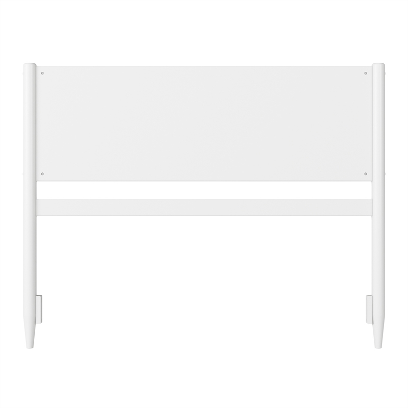 Pasadena Queen Solid Wood Panel Headboard in White